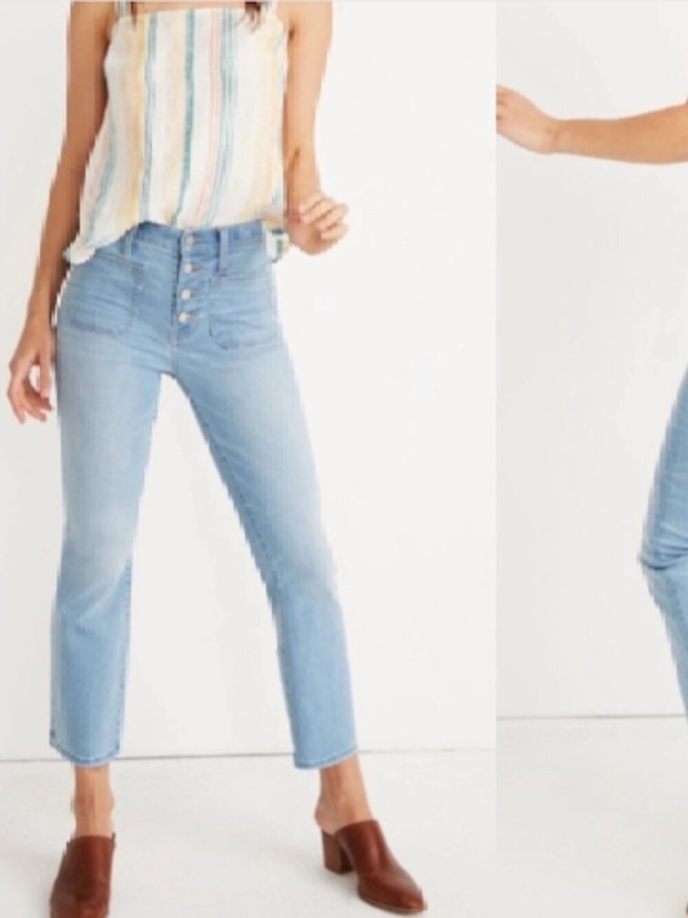 Madewell Cali Demi-Boot Jeans in Quince Wash
